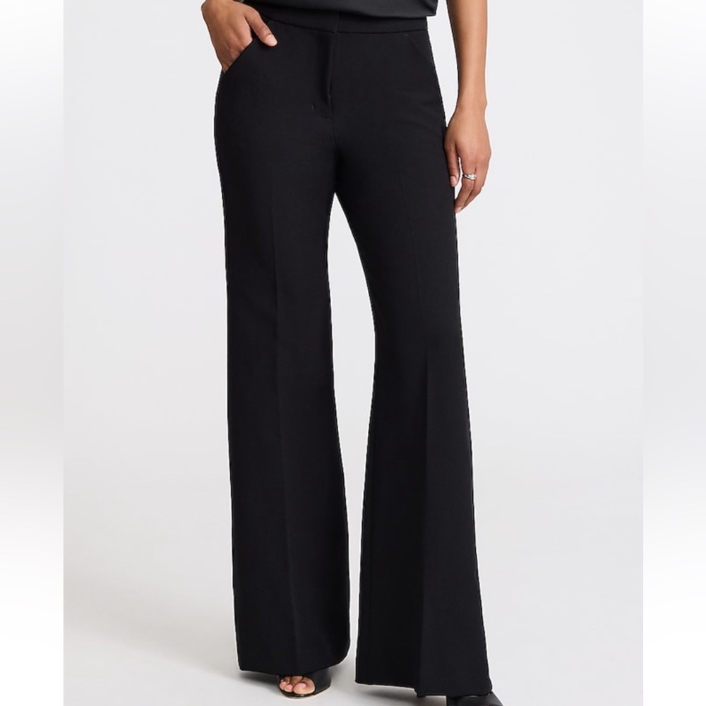 Express Editor Flare Trouser High Rise
